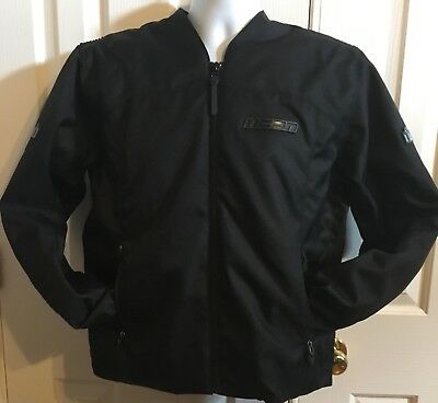 400x368 New! Icon Device Textile Motorcycle Black Overpants Size