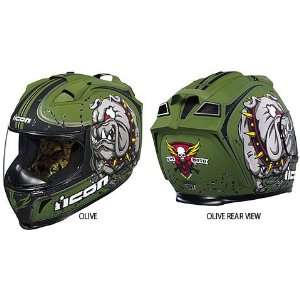 300x300 Icon Domain Devil Dog Helmet Olive Green Xl On Popscreen