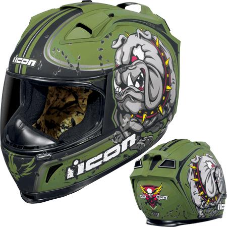 450x450 Icon Domain Devil Dog Full Face Motorcycle Helmet