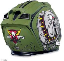 263x250 Parts Unlimited Helmet Apparel Icon Domain Ii Devil Dog Helmet