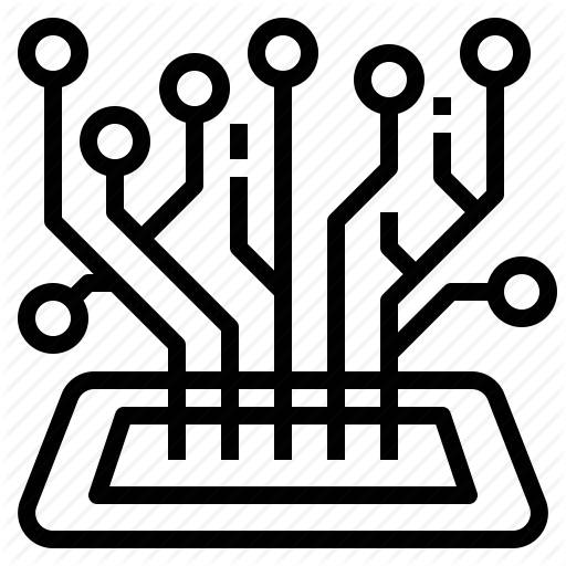 512x512 Circuit, Digital, Futuristic, Mobile, Technology Icon