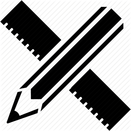512x512 Dimensions, Measurement, Pencil, Pencil And Ruler, Ruler