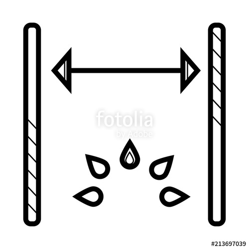 500x500 Dimensions Vector Icon Stock Image And Royalty Free Vector