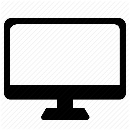 512x512 Computer, Desktop, Monitor Icon