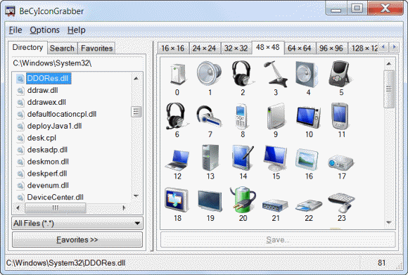 580x391 Free Windows Program Makes It Easy To Extract High Quality Icons