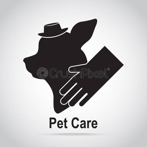 Pet Care Icon Dog And Glove, Grooming And Spa, Dog, Stock Vector 500x500 Pet Care Icon Dog And Glove, Grooming And Spa, Dog, Stock Vector