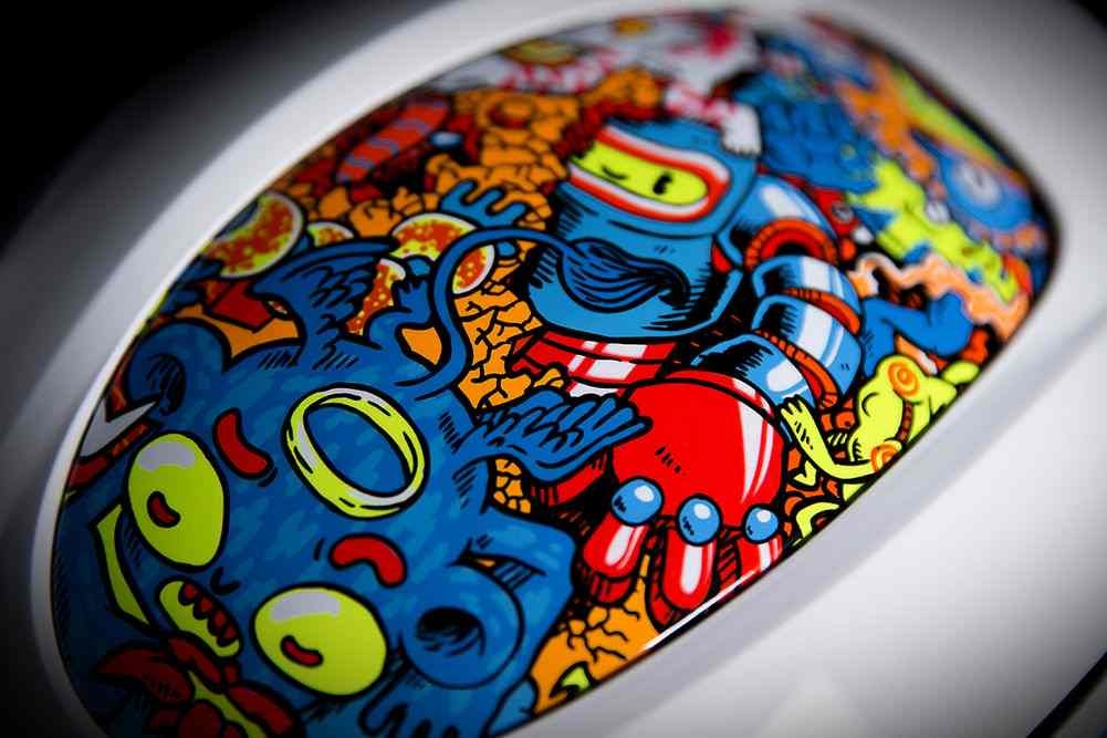 1001x667 Icon Airmada Doodle Mens Motorcycle Helmets