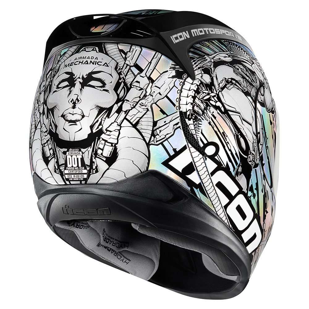 1000x1000 Icon Doodle Helmet Review Ash Cycles