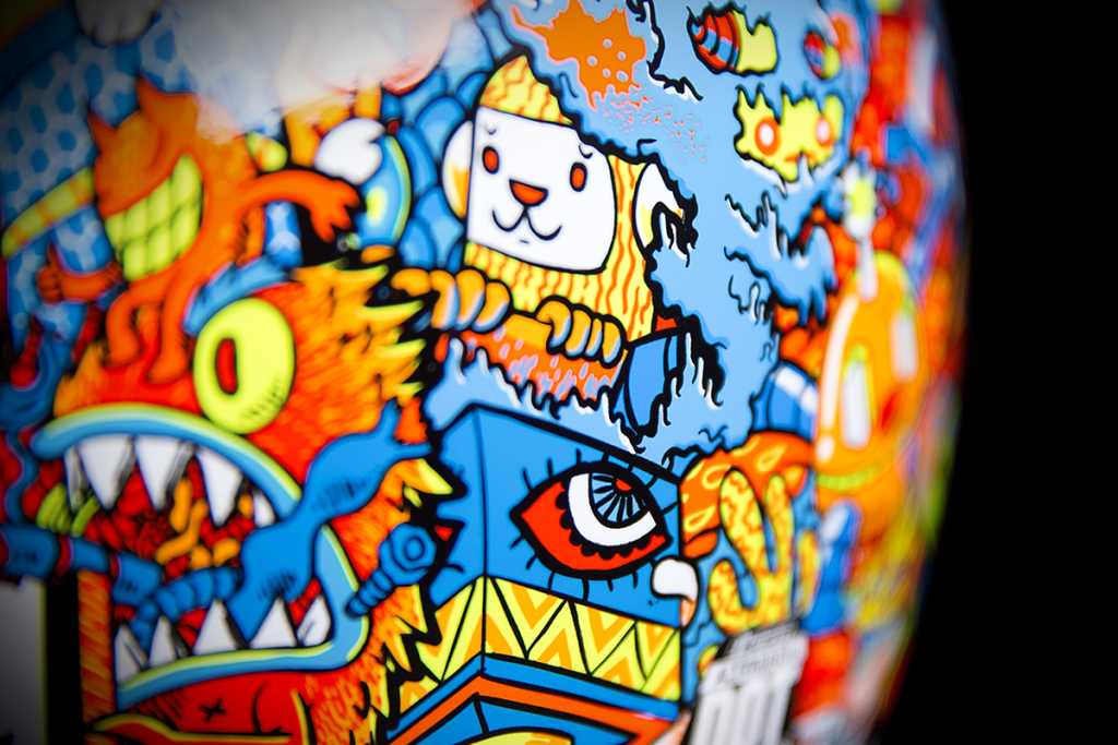 1024x683 Lei Melendres Creator Of The New Icon Airmada Doodle Helmet