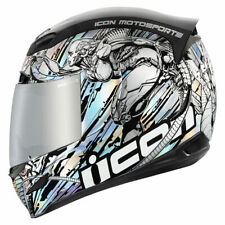 225x225 Motorcycle Icon Airmada Doodle Helmet Lg White For Sale