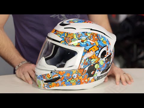 480x360 Icon Airmada Doodle Helmet Review