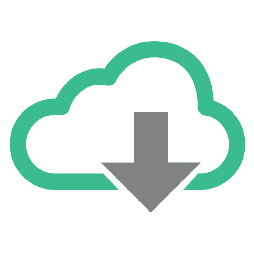 500x500 Cloud Download Vector Icon Download Free Website Icons