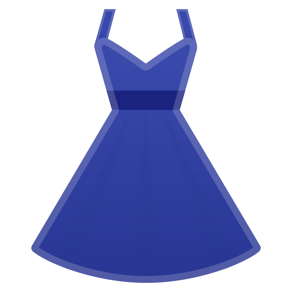 1024x1024 Dress Icon Noto Emoji Clothing Objects Iconset Google