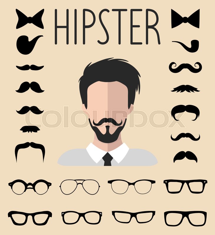 730x800 Big Vector Set Of Dress Up Constructor Stock Vector Colourbox