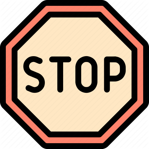 512x512 Driving, School, Sign, Stop Icon