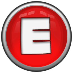 256x256 Letter E Icon Red Orb Alphabet Iconset Icon Archive