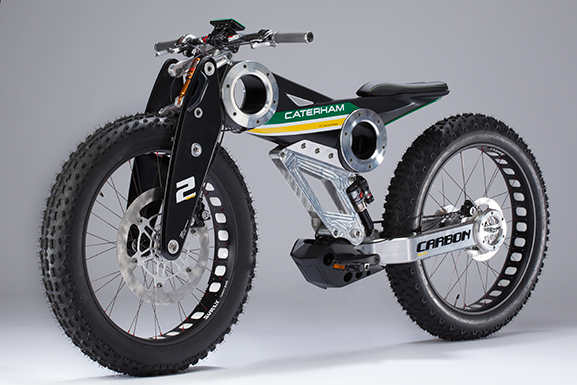 577x385 Caterham Gets Into Bikes With Full Suspension E Fat Bike