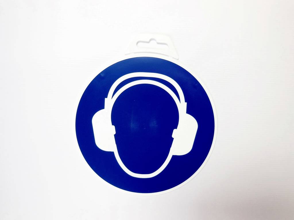 1024x768 Icon 'ear Protection Mandatory ' Mm Traffic Shop