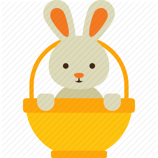 512x512 Animal, Basket, Bunny, Easter, Rabbit Icon