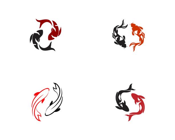 613x490 Carp Koi Design On White Background Animal Fish Icon Underwater