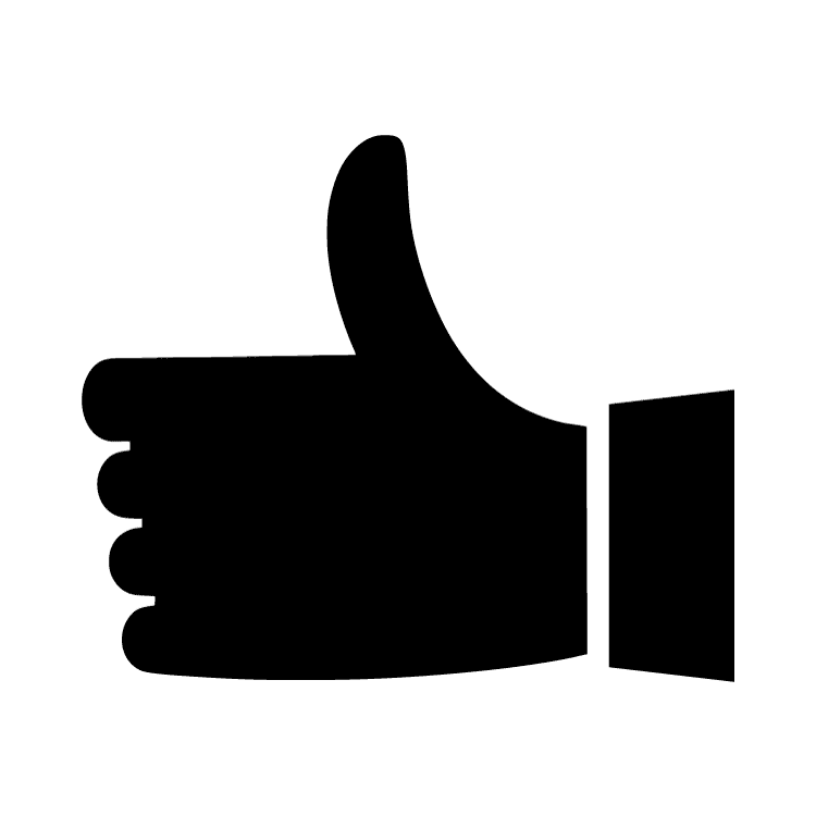 750x750 Thumbs Up Icon
