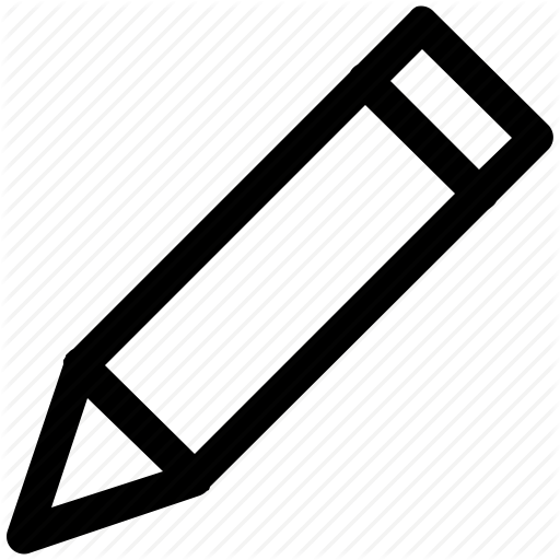 512x512 Delete, Edit, Pen, Pencil, Write Icon