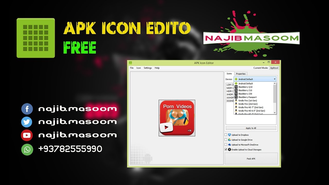 1280x720 How To Change Android Icon Apk Icon Editor Najib Masoom