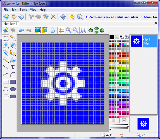 510x445 Gratis Metro Icon Editor