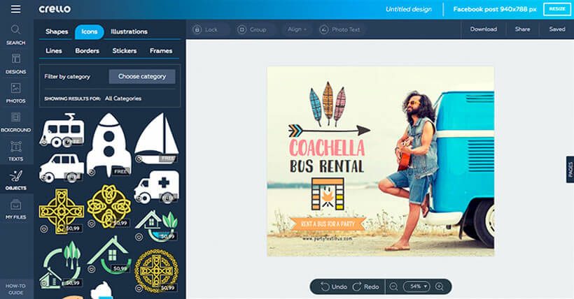 820x428 Download Free Icons Online Icons Maker Design With Crello