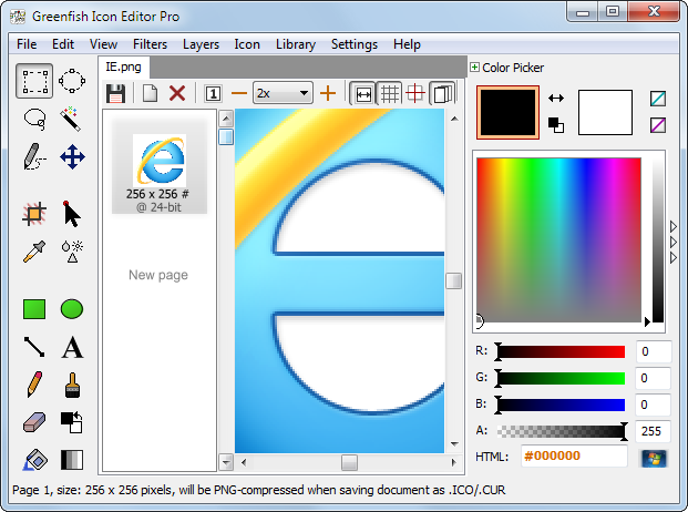 621x462 Greenfish Icon Editor Pro