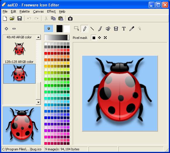 582x523 Aaico Icon Editor