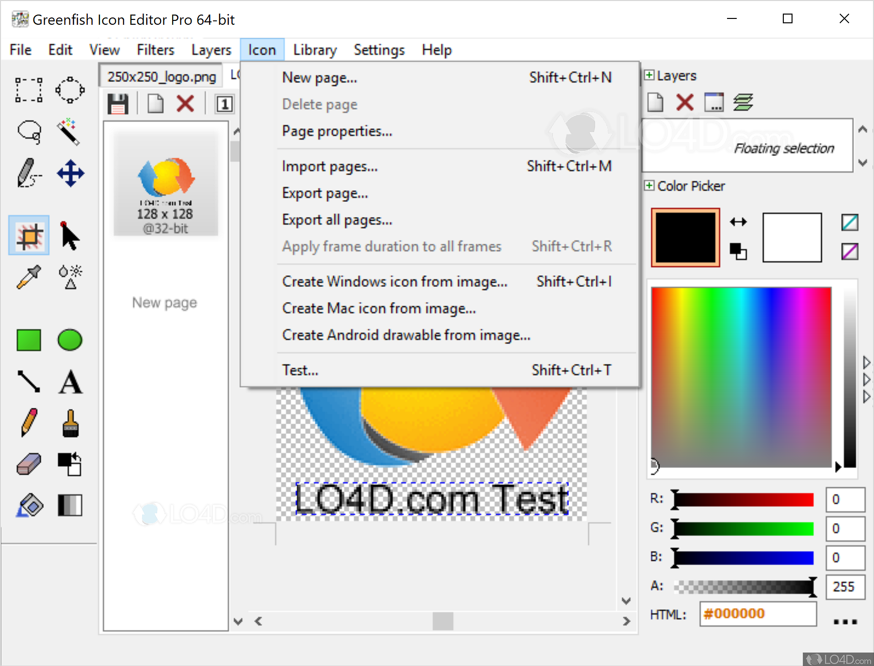 1802x1372 Greenfish Icon Editor Pro