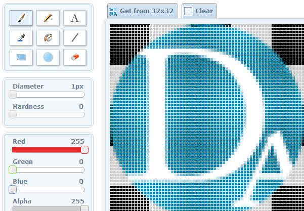 601x417 X Icon Editor, The Online Site Icon Create Tool Designer Apps
