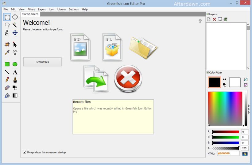 821x540 Download Greenfish Icon Editor Pro