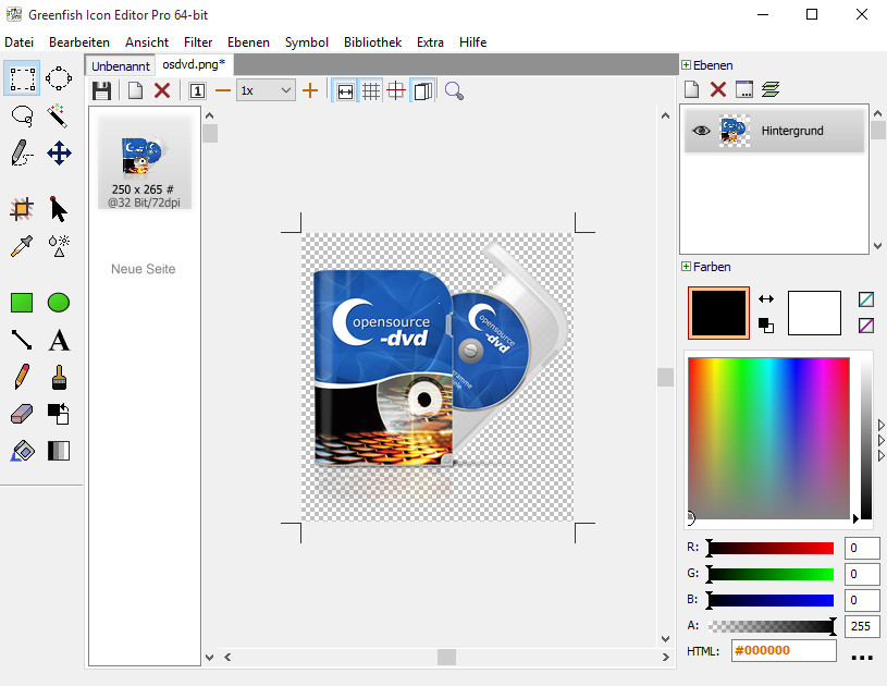 815x630 Greenfish Icon Editor Pro Download Opensource Dvd