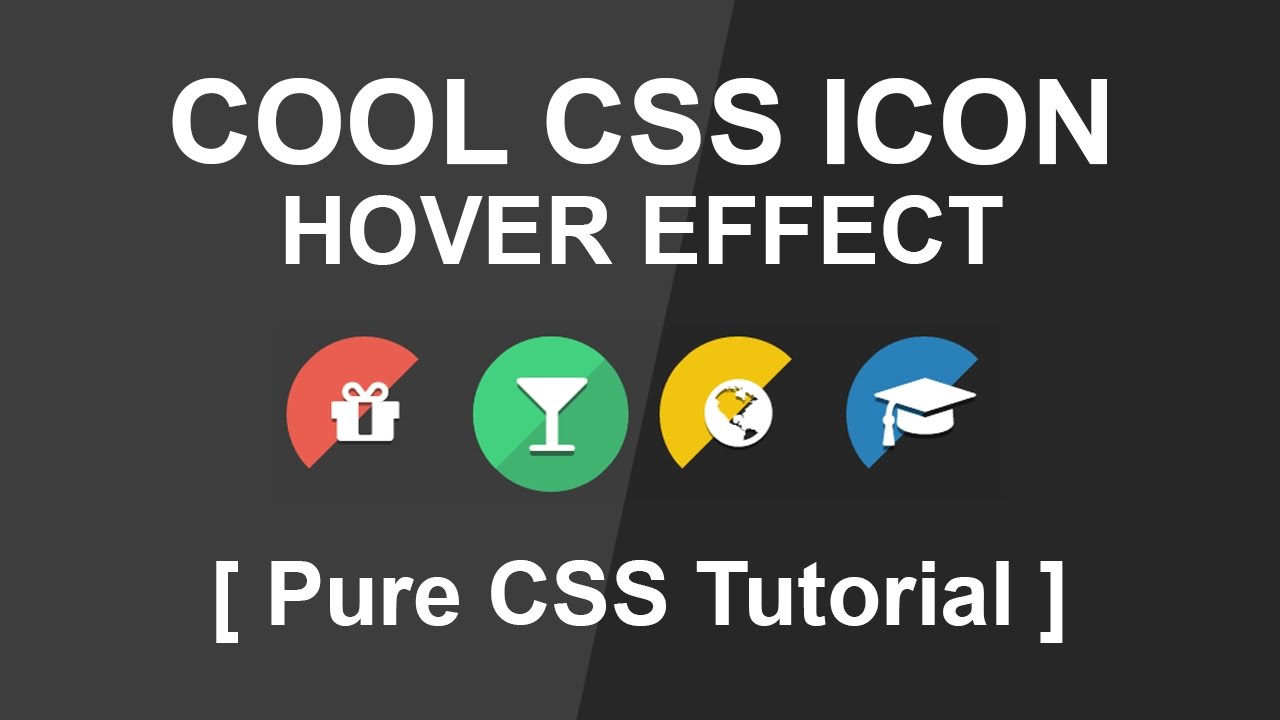1280x720 How To Create Css Icon Hover Effect
