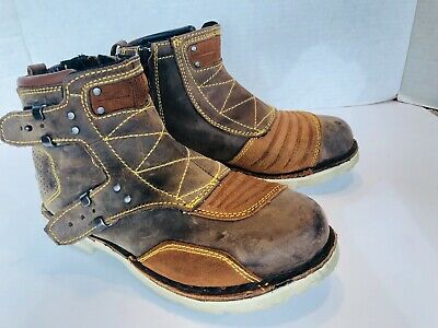 400x300 Mens Size Icon El Bajo Boot Black Harley Honda Yamaha