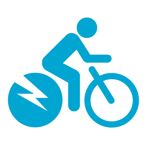 512x512 E Bike Icon Corvallis Electric Bicycles