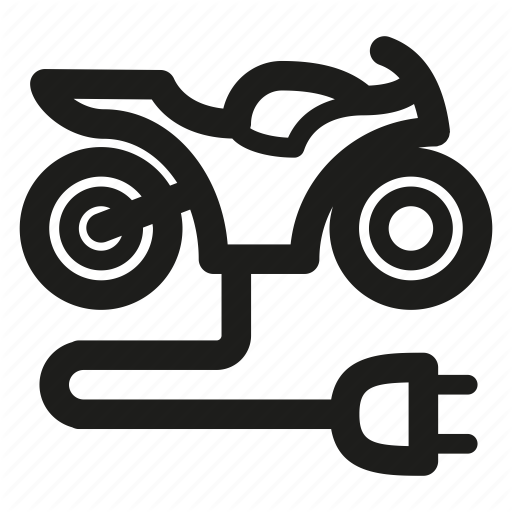 512x512 Bike, Electric, Motorcycle, Power Icon