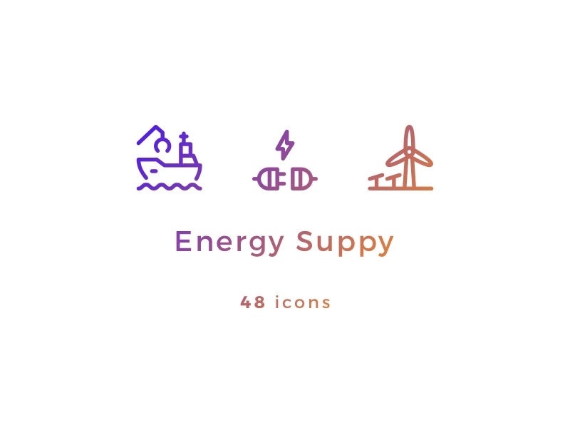 800x600 Energy Supply Icons