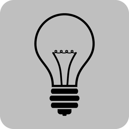 450x450 Vector Illustration With Light Bulb Icon Freestock Icons