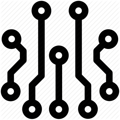 512x512 Circuit, Circuit Connections, Circuit Print, Electronic Board
