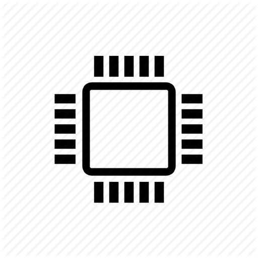 512x512 Computer, Computer Parts, Cpu, Electronics, Hardware, Microchip