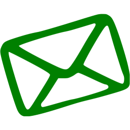 256x256 Green Email Icon