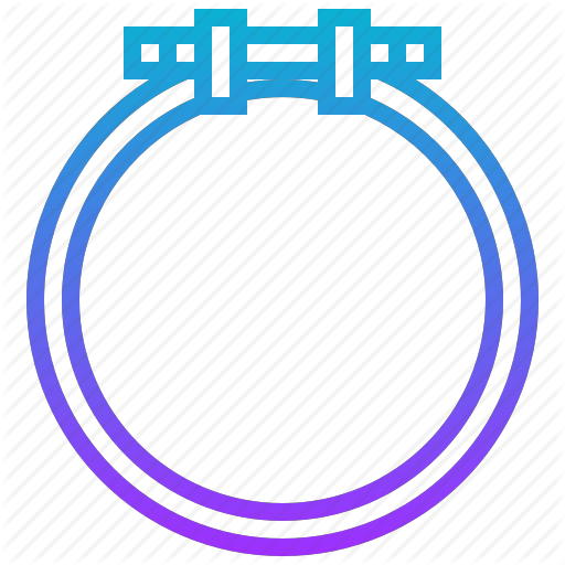512x512 Embroidery, Hoop, Sewing, Tool Icon