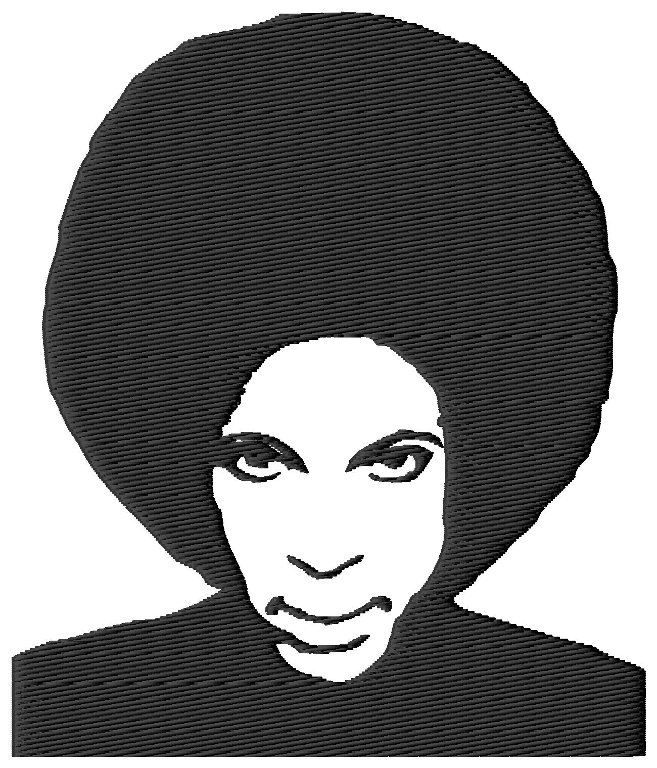 1300x1520 Prince Music Legend Icon Embroidery Design