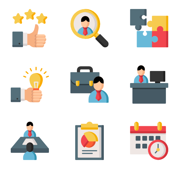 600x564 Employee Icons