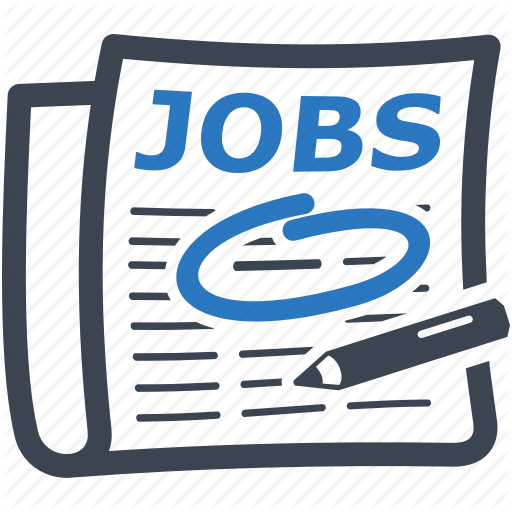 512x512 Employment, Find Job, Jobs, Newspaper Icon