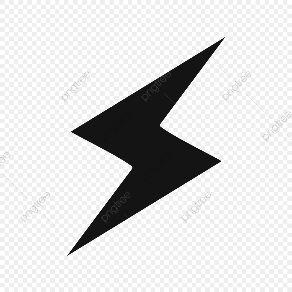 1024x1024 Vector Lightning Button Icon, Energy, Lightning, Bolt Png