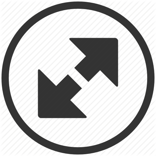 512x512 Arrow, Arrows, Enlarger, Expand, Fullscreen, Zoom Icon